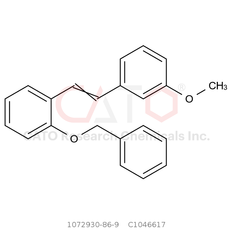 CAS No.:1072930-86-9,1-(苄氧基)-2-(3-甲氧基苯乙烯)苯