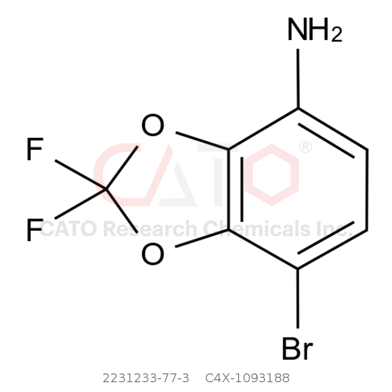 CAS No.:2231233-77-3,7-溴-2,2-二氟苯并[d][1,3]二氧杂环戊烯-4-胺