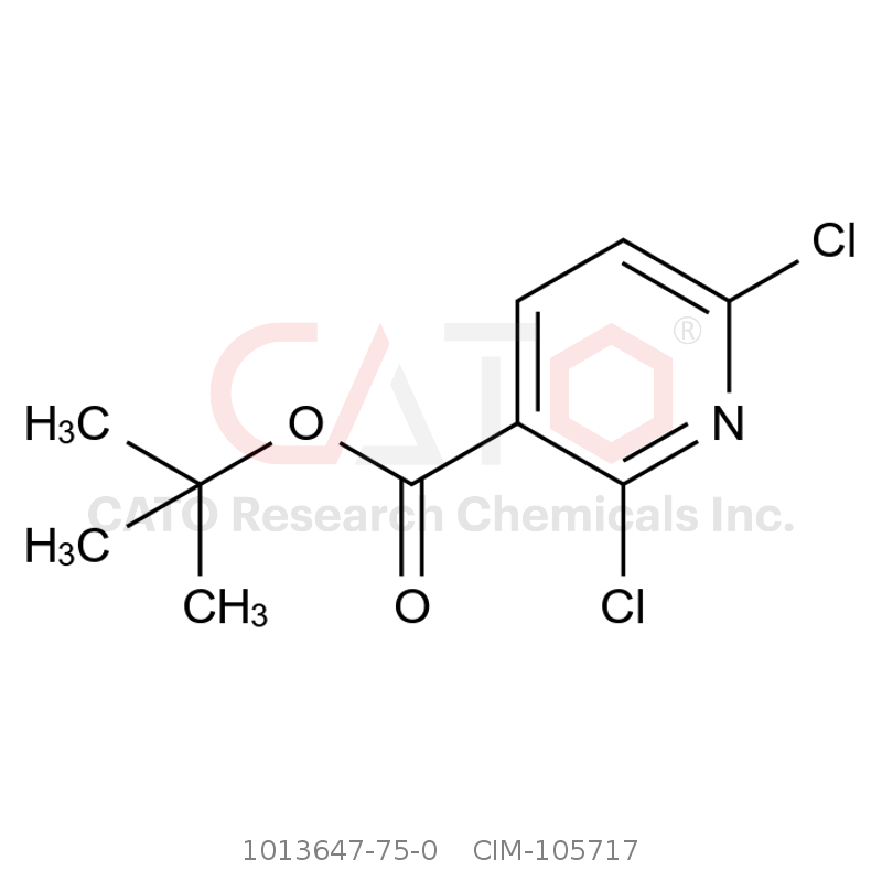 CAS No.:1013647-75-0,2,6-Dichloro-nicotinic acid tert-butyl ester