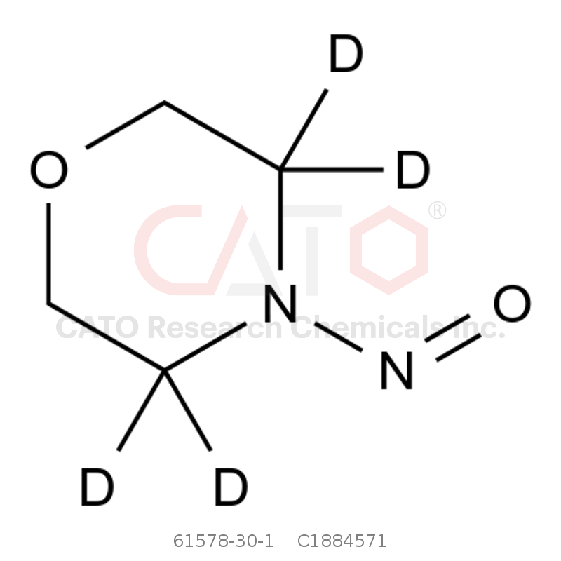 CAS No.:61578-30-1,N-亚硝基吗啉-D4