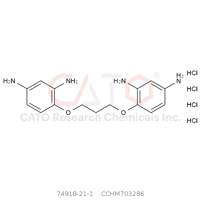 CAS No.:74918-21-1,1,3-二(2,4-二氨基苯氧基)丙烷四盐酸盐