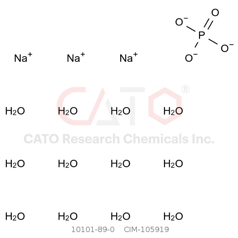 CAS No.: 10101-89-0,Sodium phosphate dodecahydrate
