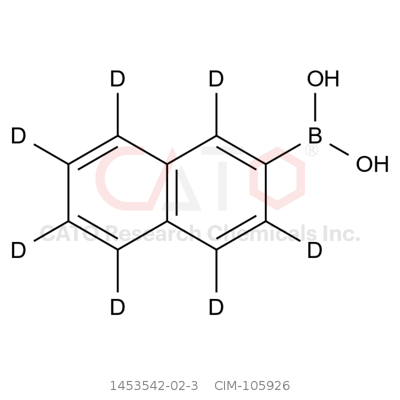 CAS No.:1453542-02-3,2-萘硼酸-d7