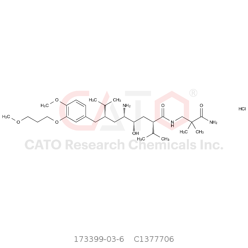 CAS No.:173399-03-6,盐酸阿利吉仑