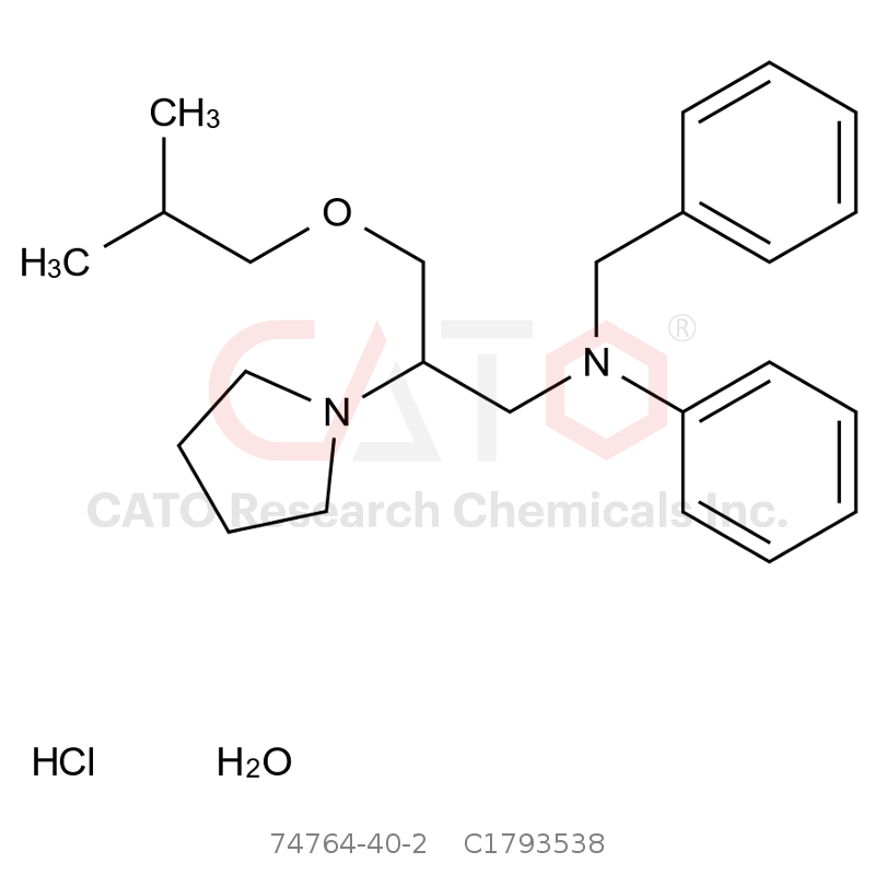 CAS No.:74764-40-2,苄普地尔盐酸盐水合物