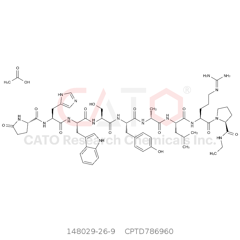 CAS No.:148029-26-9,阿拉瑞林 x醋酸盐