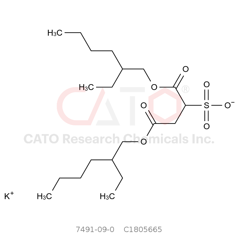 CAS No.:7491-09-0,多库酯钾