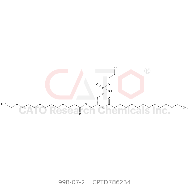 CAS No.:998-07-2,1,2-二肉豆蔻酰-sn-甘油-3-磷酸乙醇胺