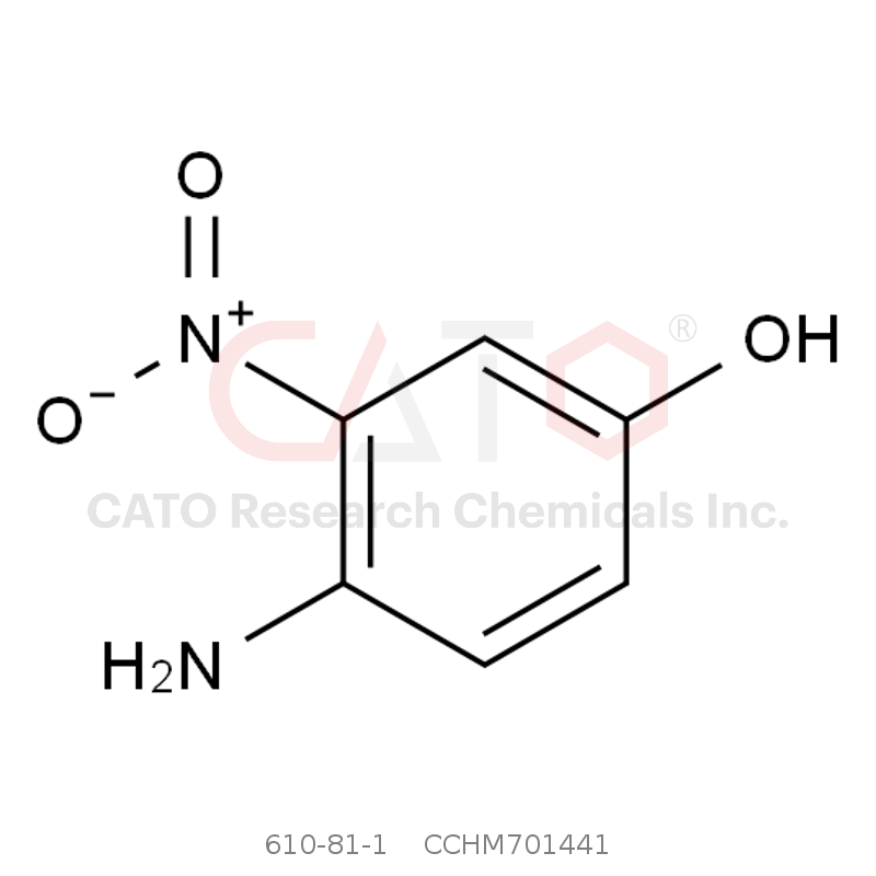 CAS No.:610-81-1,4-氨基-3-硝基苯酚