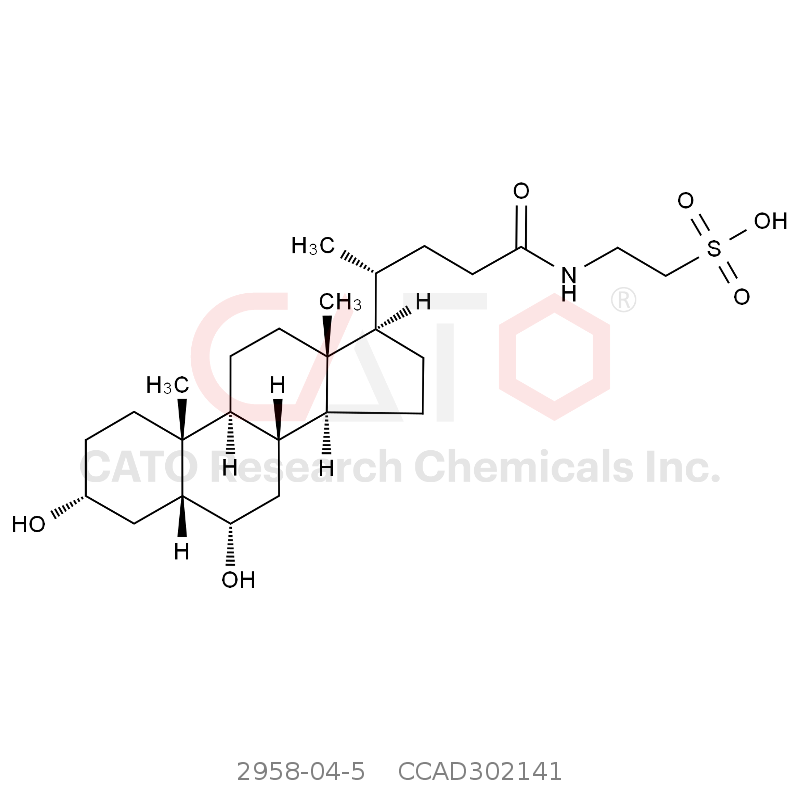 CAS No.:2958-04-5,Taurohyodeoxycholic Acid Sodium Salt