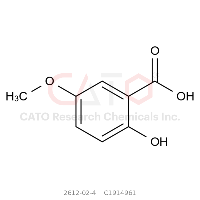 CAS No.:2612-02-4,2-Hydroxy-5-methoxybenzoic acid