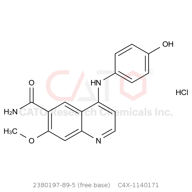 CAS No.:2380197-89-5 (free base),乐伐替尼杂质71