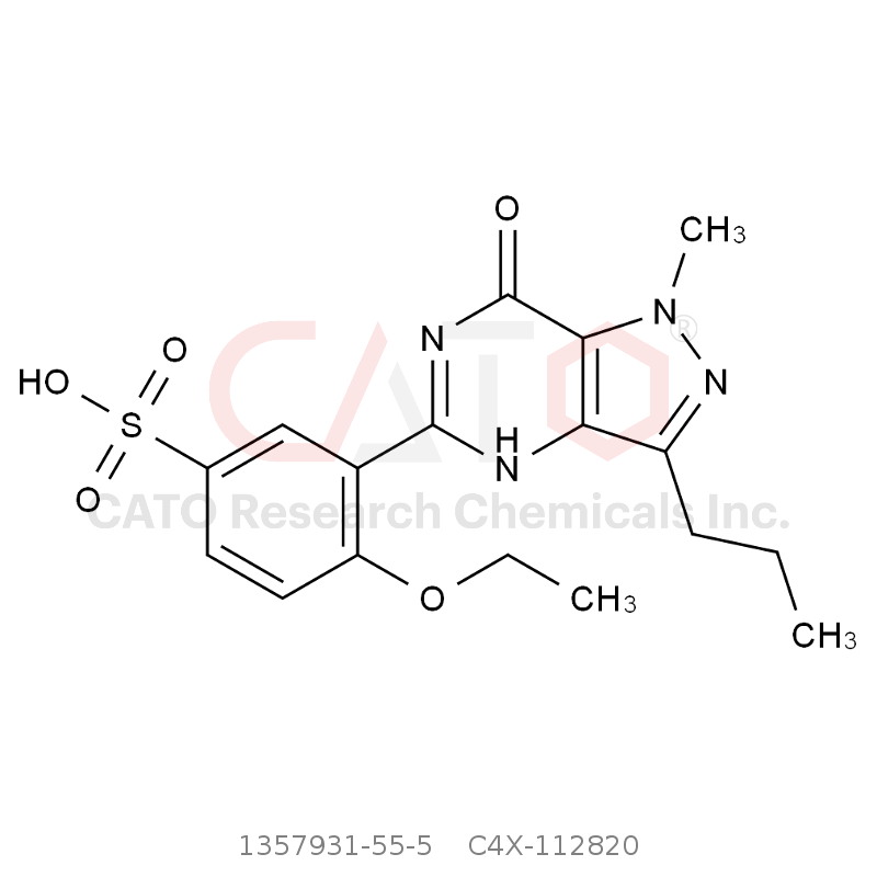 CAS No.:1357931-55-5,Sildenafil EP Impurity D