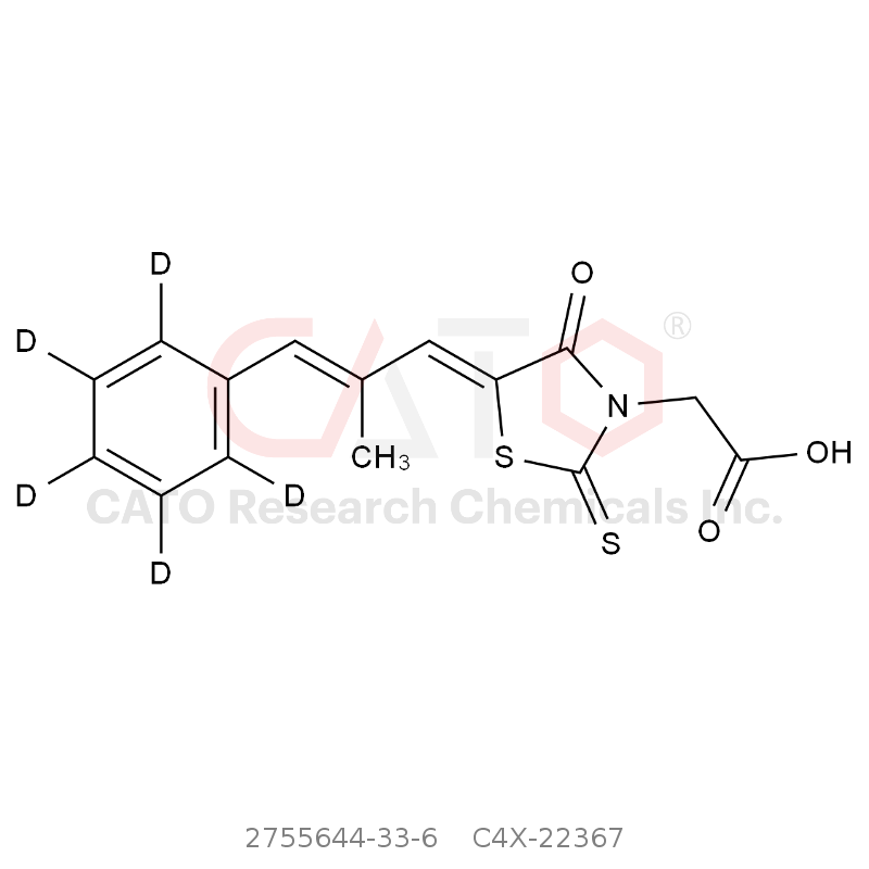 CAS No.:2755644-33-6,Epalrestat-d5