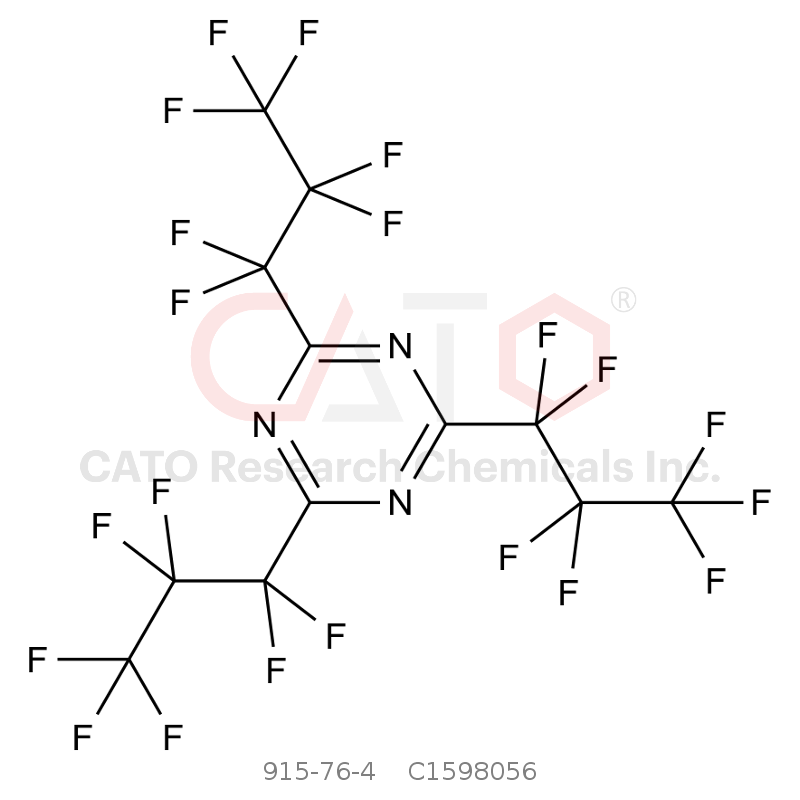 CAS No.:915-76-4,2,4,6-三(七氟丙基)-1,3,5-三嗪
