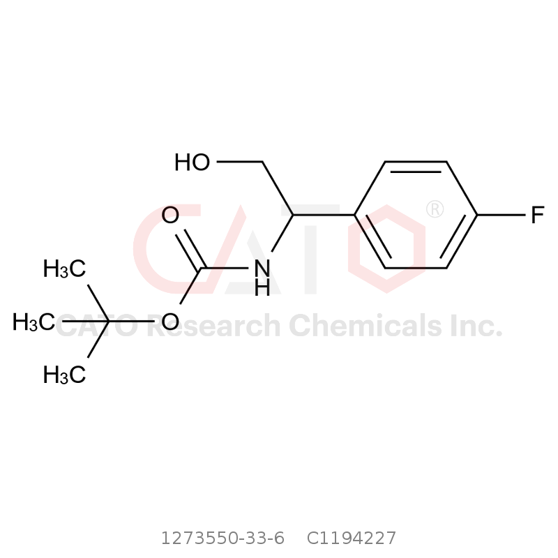 CAS No.:1273550-33-6,tert-Butyl (1-(4-fluorophenyl)-2-hydroxyethyl)carbamate