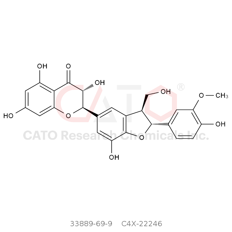 CAS No.:33889-69-9,水飞蓟亭