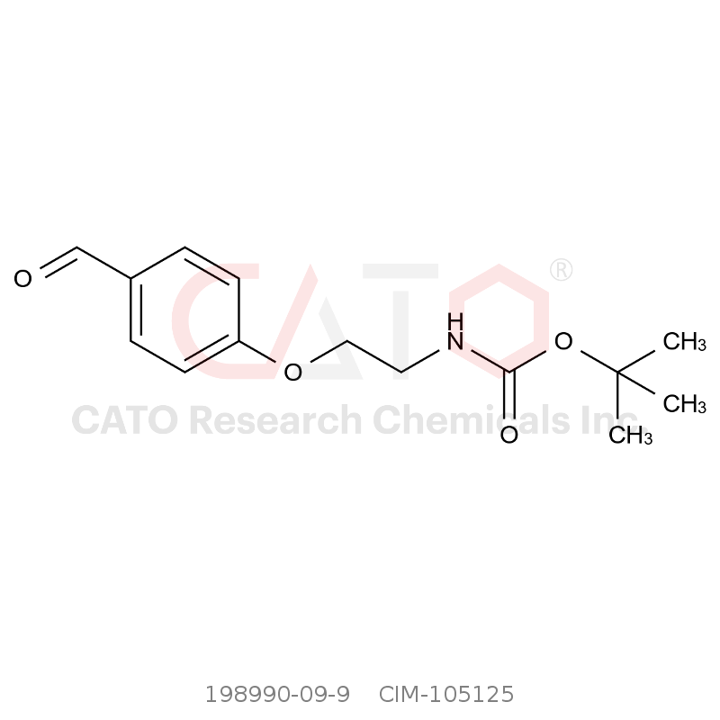 CAS No.:198990-09-9,Tert-Butyl (2-(4-formylphenoxy)ethyl)carbamate