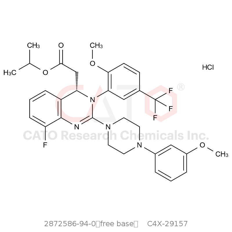 CAS No.:2872586-94-0（free base）,Letermovir Isopropyl Ester