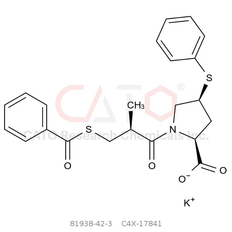 CAS No.:81938-42-3,佐芬普利钾