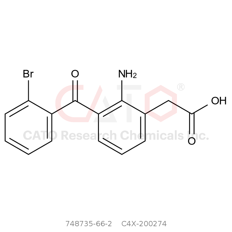 CAS No.:748735-66-2,Bromfenac Impurity 74