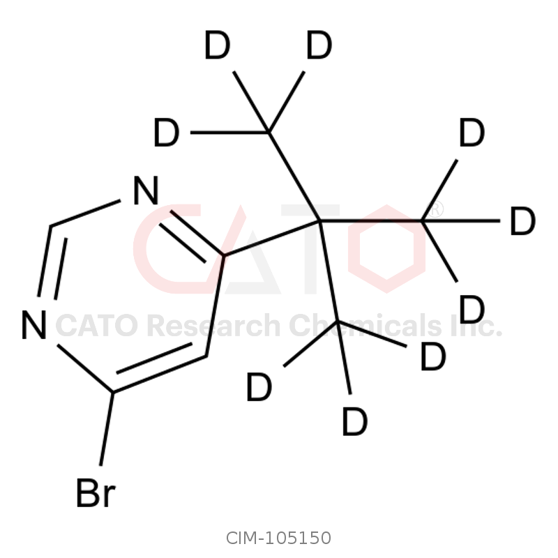 4-Bromo-6-(2-(methyl-d3)propan-2-yl-1,1,1,3,3,3-d6)pyrimidine