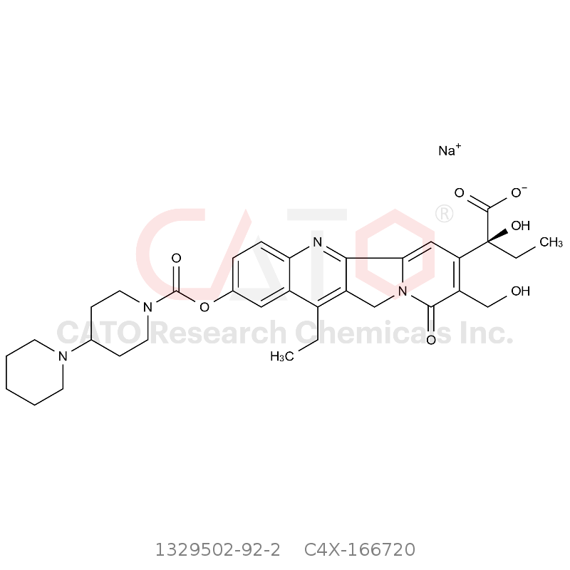 CAS No.:1329502-92-2,Irinotecan Carboxylic Acid Sodium Salt