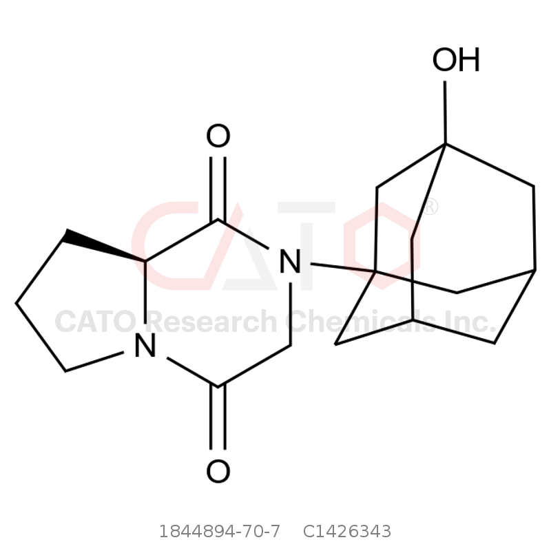 CAS No.:1844894-70-7,Vildagliptin Dione Impurity