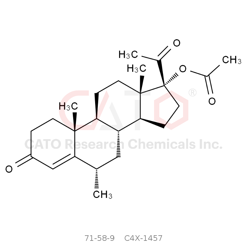 CAS No.:71-58-9,醋酸甲羟孕酮
