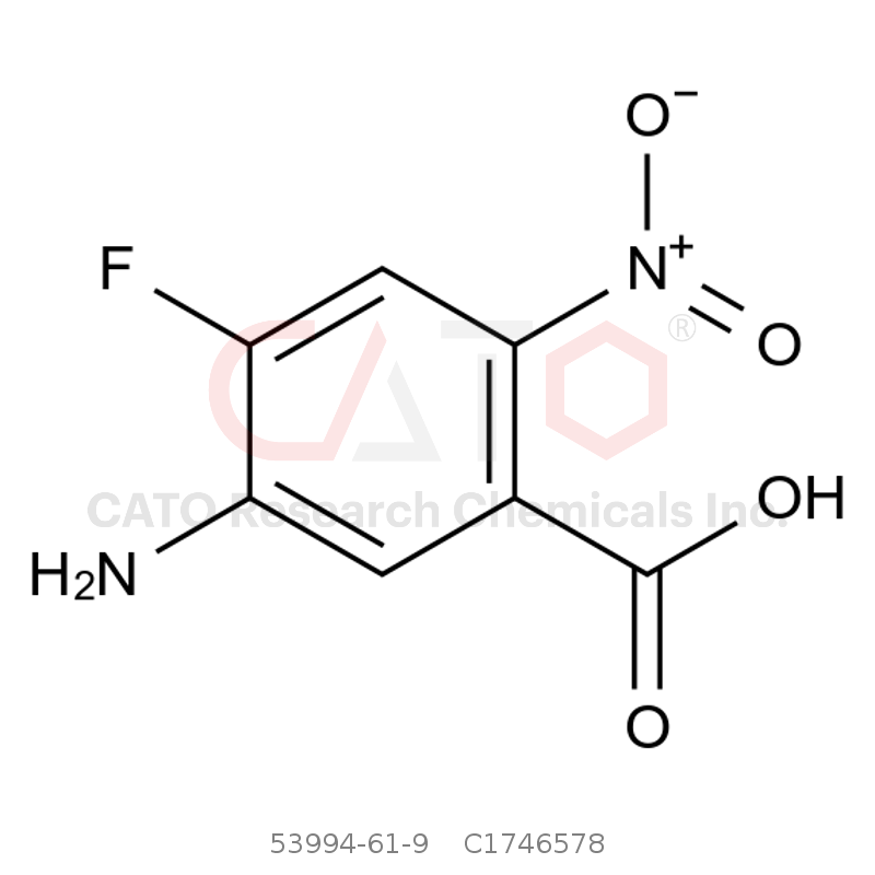 CAS No.:53994-61-9,5-氨基-4-氟-2-硝基苯甲酸