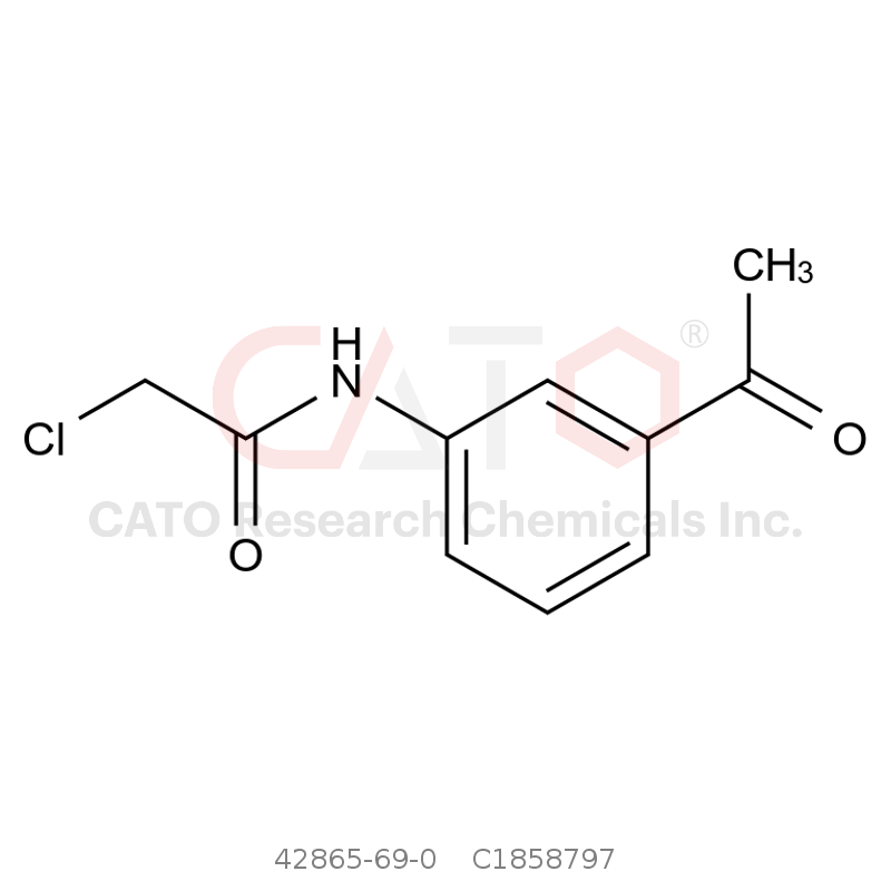 CAS No.:42865-69-0,N-(3-乙酰基-苯基)-2-氯乙酰胺