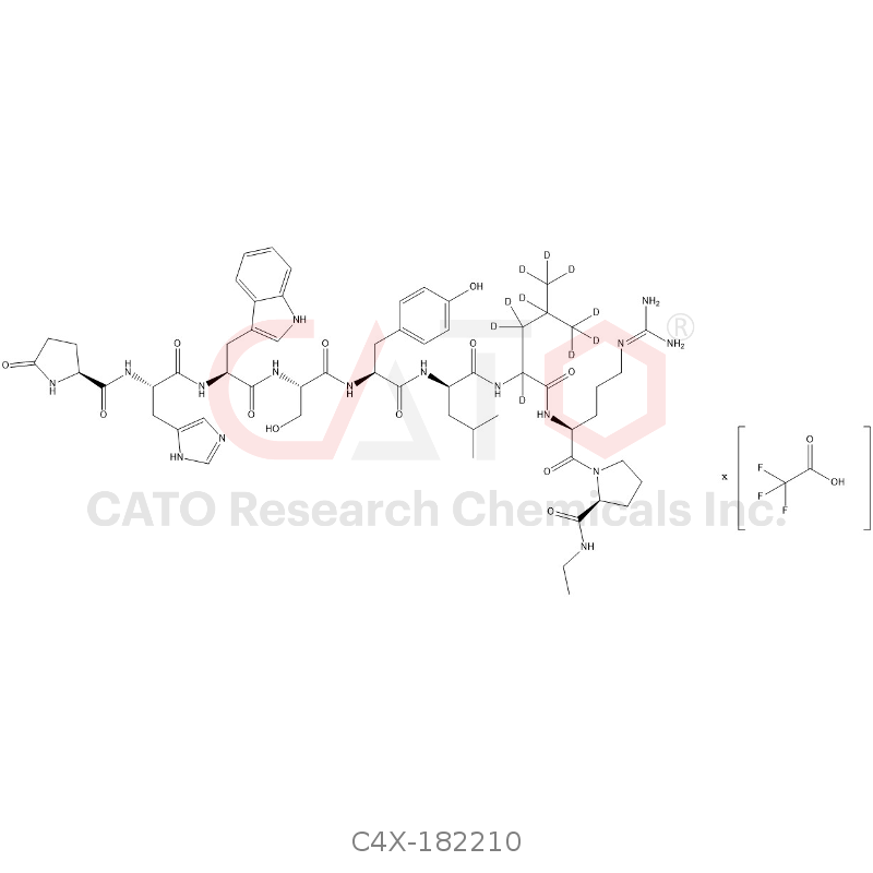 Leuprolide-d10 Trifluoroacetic Acid Salt