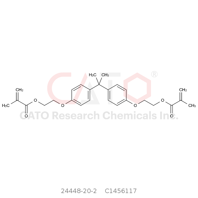 CAS No.:24448-20-2,((丙烷-2,2-二基双(4,1-亚苯基))双(氧基))双(乙烷-2,1-二基) 双(2-甲基丙烯酸酯)