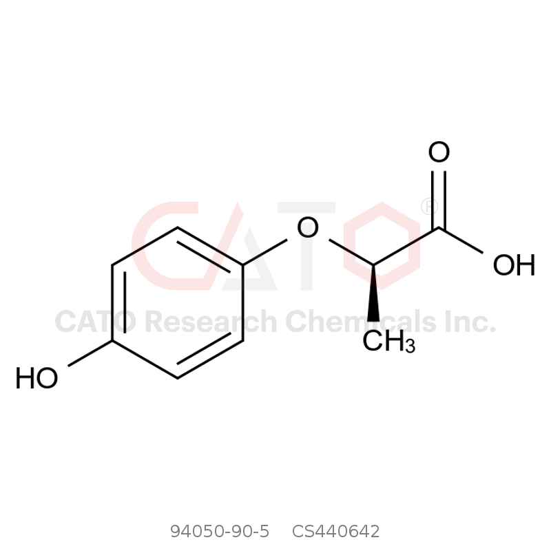 CAS No.:94050-90-5,(R)-(+)-2-(4-羟苯氧基)丙酸