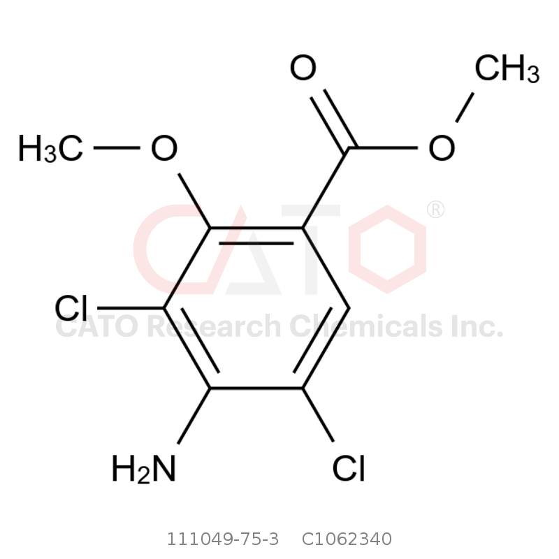 CAS No.:111049-75-3,Methyl 4-amino-3,5-dichloro-2-methoxybenzoate