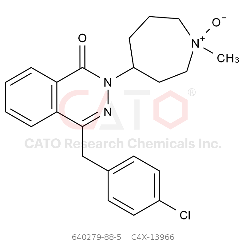 CAS No.:640279-88-5,Azelastine-N-Oxide (Mixture of Diastereomers)
