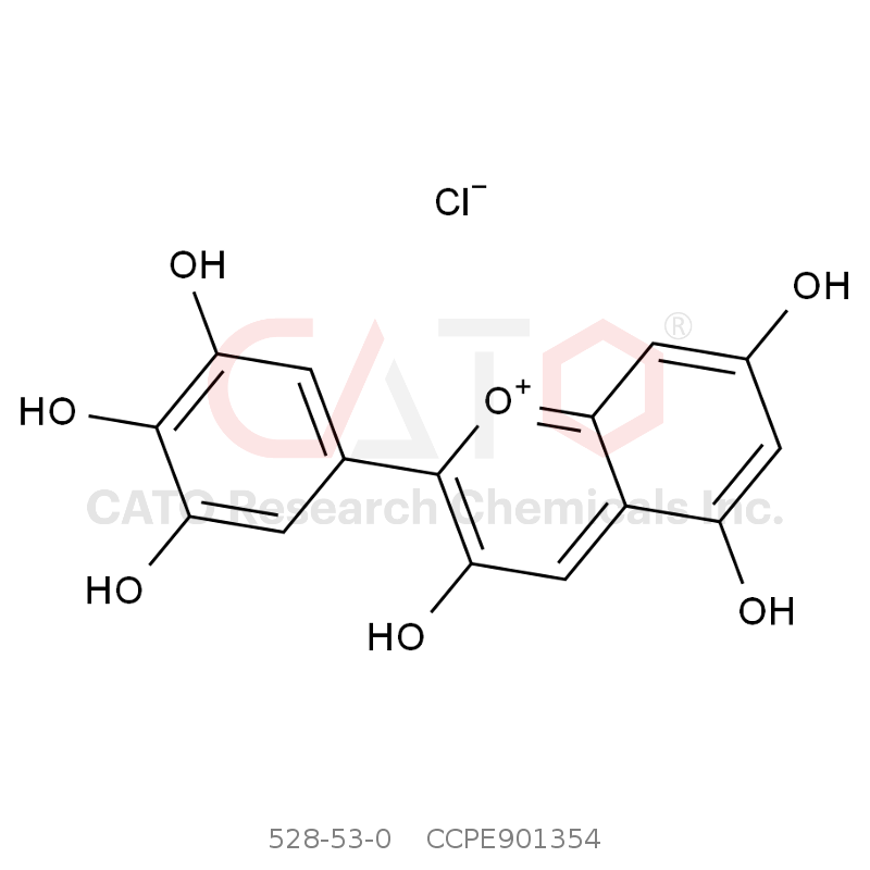 CAS No.:528-53-0,氯化花翠素