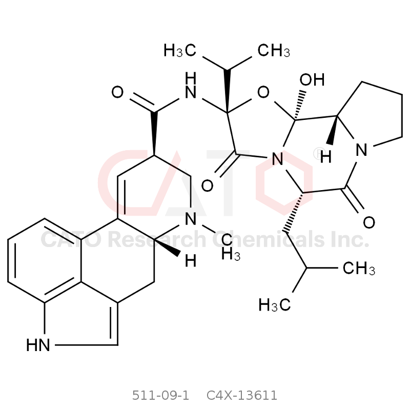 CAS No.:511-09-1,Bromocriptine EP Impurity B