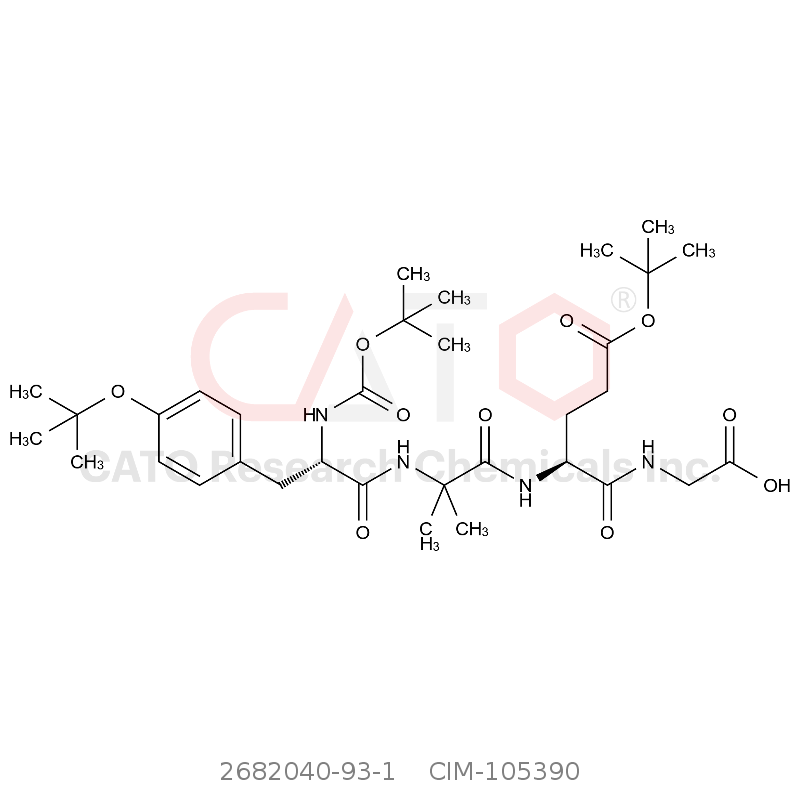 CAS No.:2682040-93-1,Boc-Tyr(tBu)-Aib-Glu(OtBu)-Gly-OH