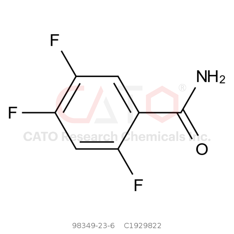 CAS No.:98349-23-6,2,4,5-Trifluorobenzamide