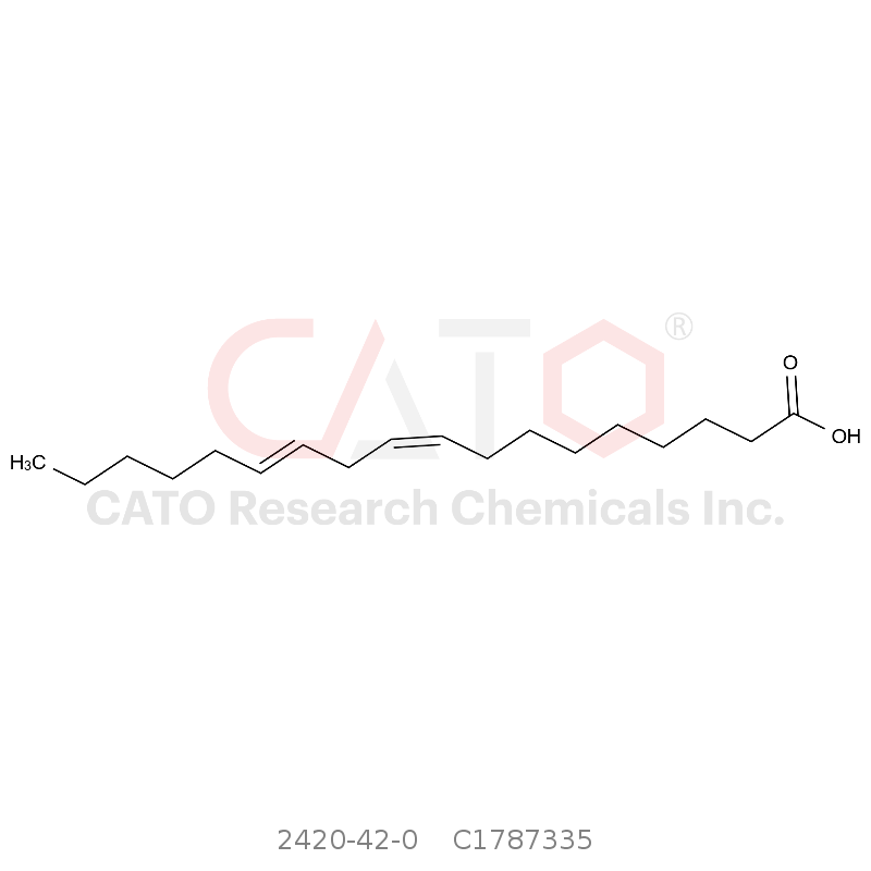 CAS No.:2420-42-0,（9Z，12E）-十八碳-9,12-二烯酸