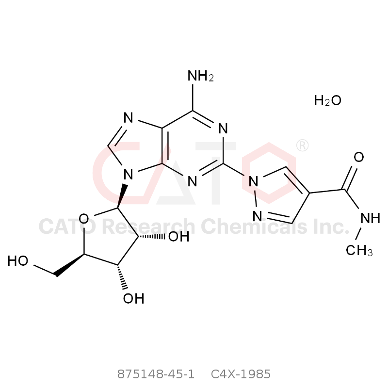 CAS No.:875148-45-1,Regadenoson Hydrate