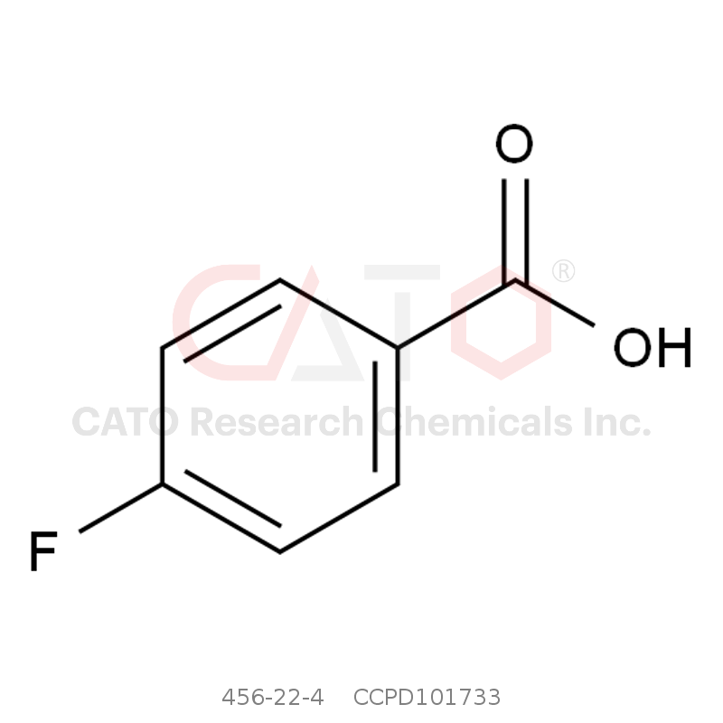 CAS No.:456-22-4,4-Fluorobenzoic Acid