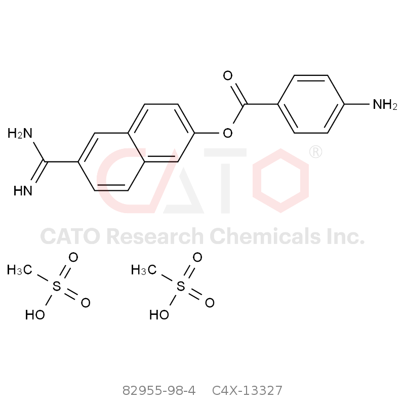 CAS No.:82955-98-4,萘莫司他杂质7