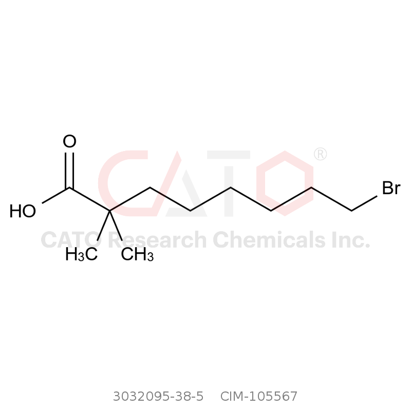 CAS No.:3032095-38-5,8-Bromo-2,2-dimethyloctanoic acid