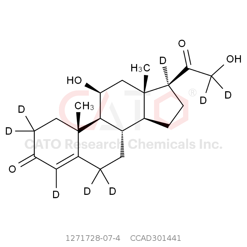 CAS No.:1271728-07-4,皮质甾酮-d8