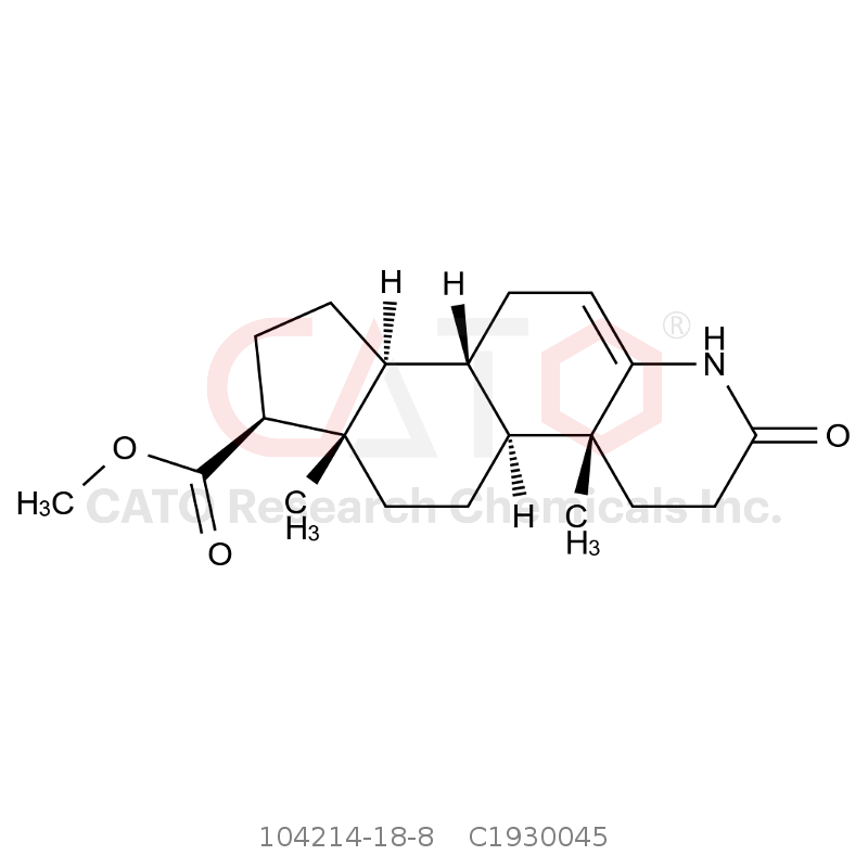 CAS No.:104214-18-8,Finasteride Impurity 3-one-4-aza-5-androstene-17β-carboxylate methyl ester