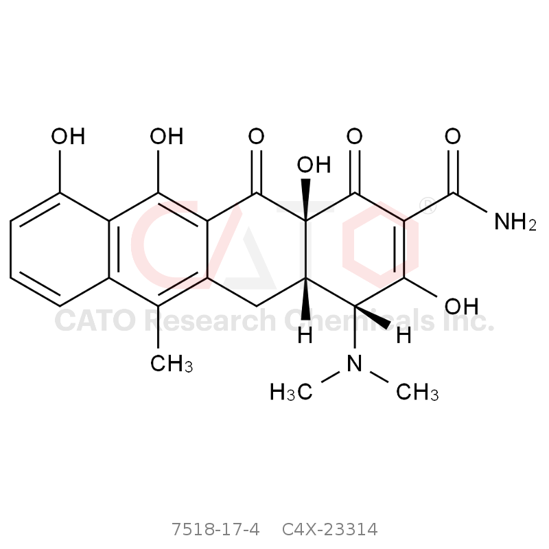 CAS No.:7518-17-4,四环素EP杂质D