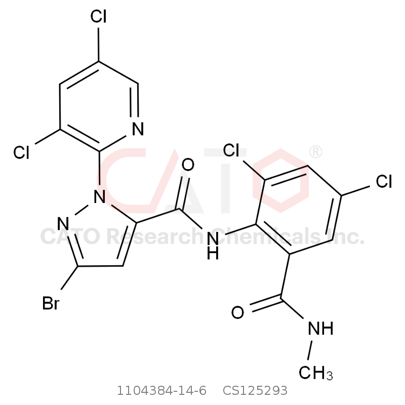 CAS No.:1104384-14-6,四氯虫酰胺