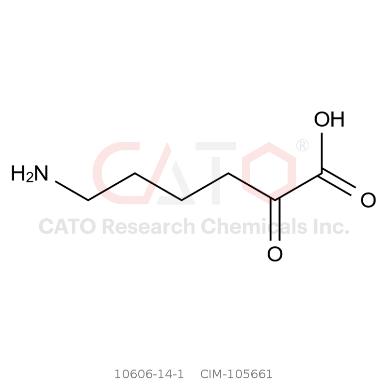 CAS No.:10606-14-1,6-Amino-2-oxohexanoic acid